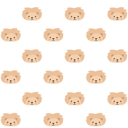 cute pattern leo. child and book illustration. toys, packaging, designのイラスト素材