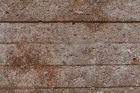 Texture of gray rusted concrete with board prints.の写真素材