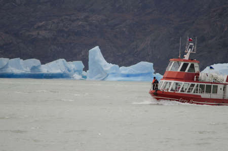 Torres del Paine National Park. Magallanes and Chilean Antarctic Region. Chile. February 1, 2012:...
