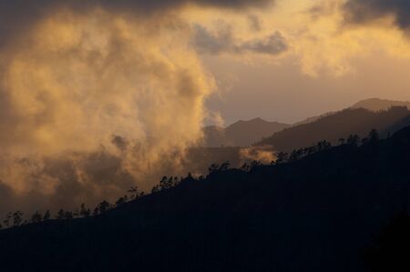 Integral Natural Reserve of Inagua and Special Natural Reserve of Guigui in the background. Gran...