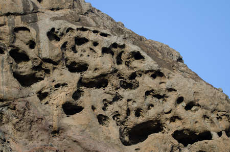 Rocky cliff  closed up background.
