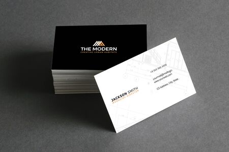 The Royal corporate business cardのイラスト素材