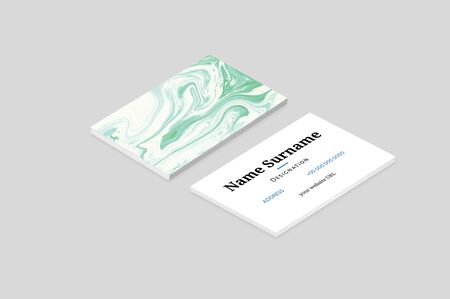 The ultimate and the beautiful royal business cardsのイラスト素材