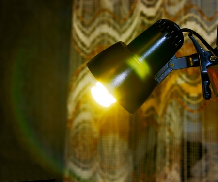 Reading lampの写真素材