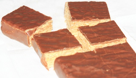 cakes on a white background, dinner, lunch, breakfastの写真素材
