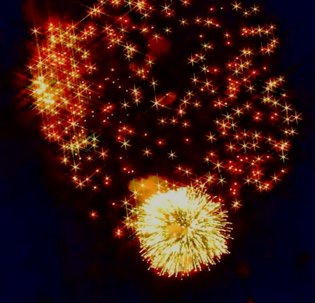  fireworksの写真素材
