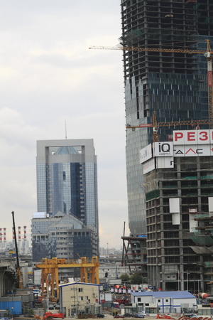 construction siteのeditorial素材