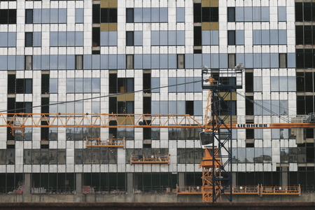 construction siteのeditorial素材