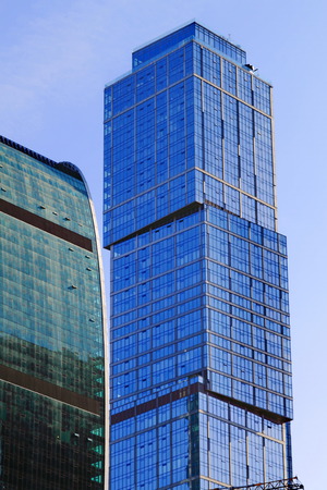 high-rise building, Moscow-cityのeditorial素材
