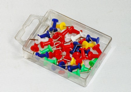 colored buttonsの写真素材