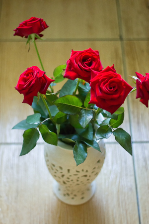 bouquet of rosesの写真素材