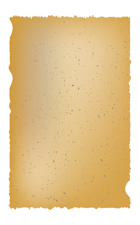 Old parchment isolated on white background. vector illustration.のイラスト素材