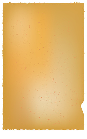 Old parchment isolated on white background. vector illustration.のイラスト素材