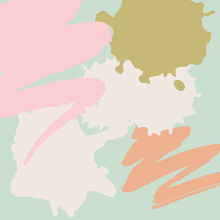 illustration. Background of multi-colored blots of inkの写真素材