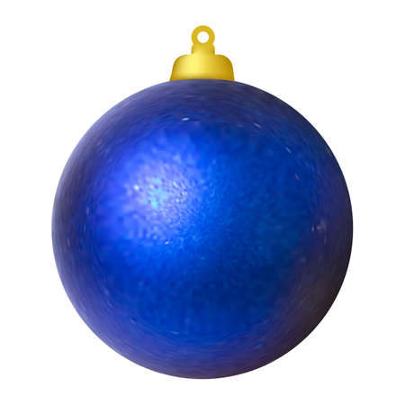 Christmas ball on the tree. Christmas decoration. Vector imageのイラスト素材