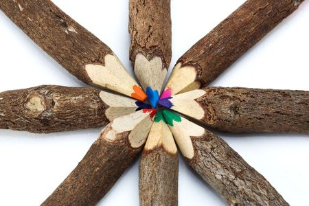 some cross pencils close upの写真素材