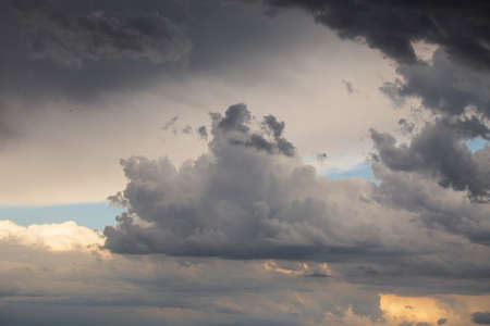 Blue Sky and puffy clouds