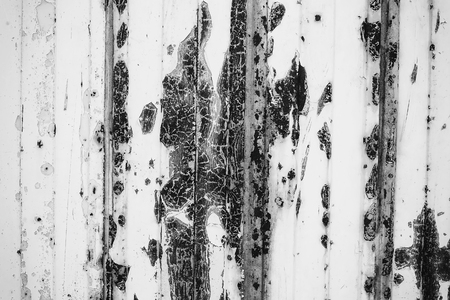 Rusty metal painted plate background, grunge textureの写真素材