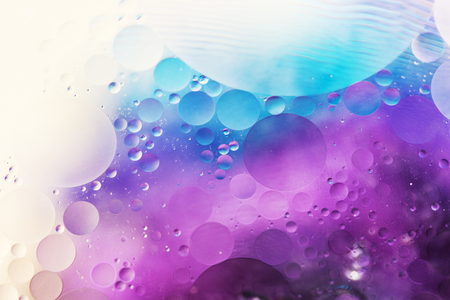 An artful colorful background with bubbles. Abstract backgroundの写真素材