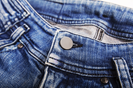 Denim Jeans Background With Seam of Jeans Fashion Design. Stitched Texture Denim Jeans Background of Fashion Jean Designの写真素材