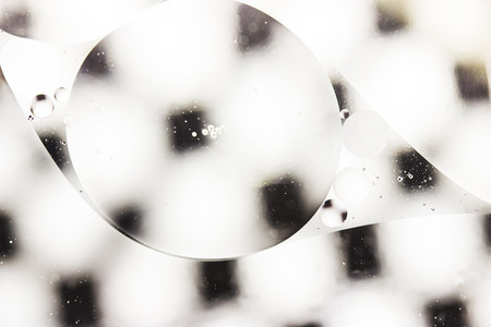 An artful colorful background with bubbles. Abstract background