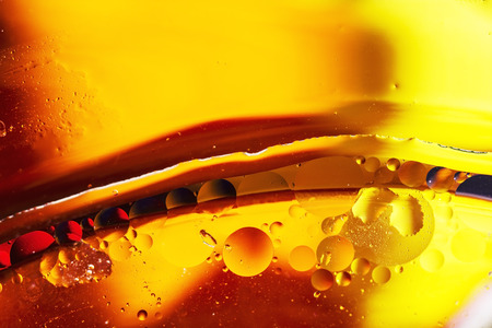 An artful colorful background with bubbles. Abstract backgroundの写真素材