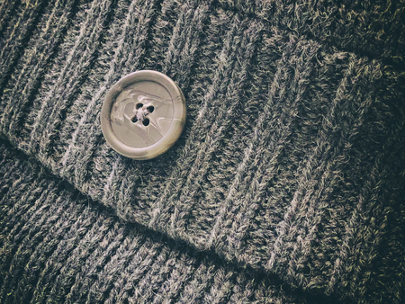 Top view of cloth textile surface. Close-up knitted fabric texture.の写真素材