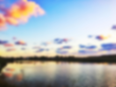 Beach blur background, blurred filter effect. Blurred background