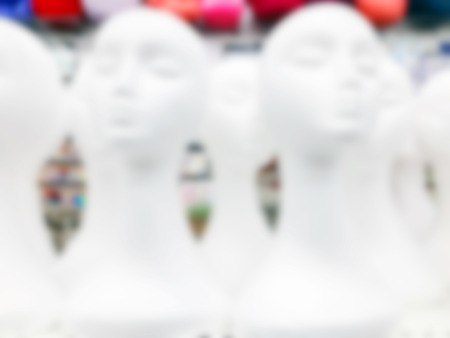 Blurred abstract store of shopping mall as background. Bokehの写真素材