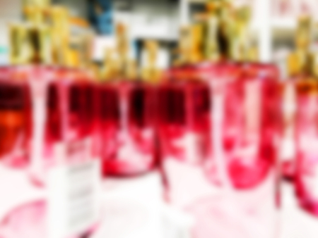 Blurred abstract store of shopping mall as background. Bokehの写真素材