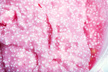 Handmade mucus close up. Toys for children. Soft mucus.の写真素材