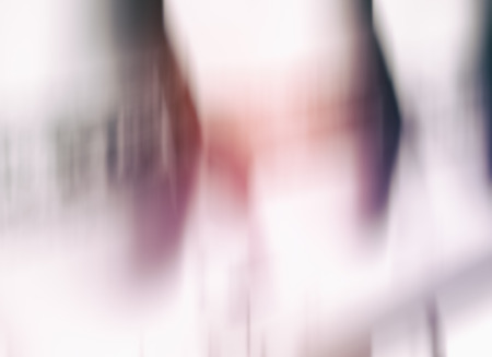 Abstract motion blur effect. Shopping mall as background, bokeh.の写真素材