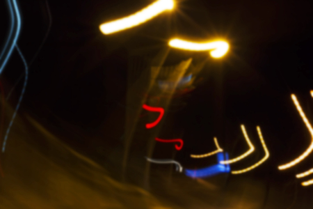 Abstract motion blur effect, shot on a long exposure.