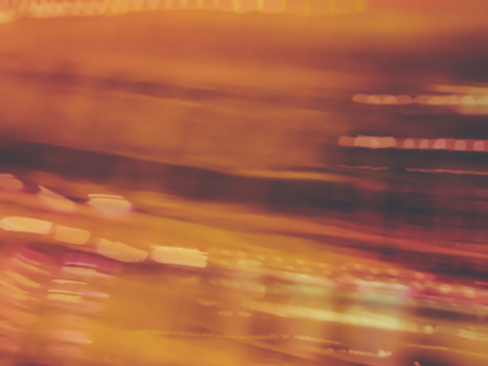Abstract motion blur effect. The lights of the streets.の写真素材
