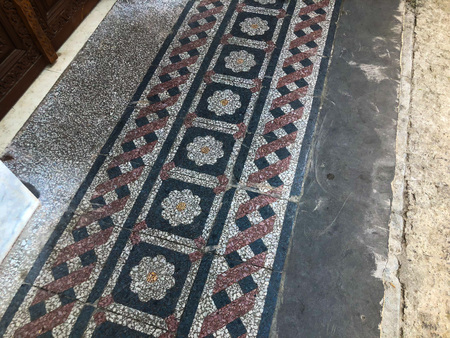 Exterior of public bath in Tbilisi Georgia a fine example of islamic architectural style.の写真素材