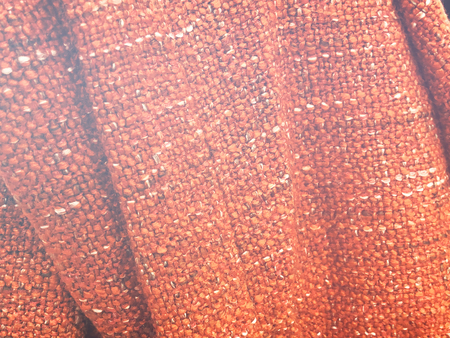Top view of cloth textile surface. Knitted fabric texture.
