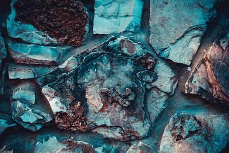 Close up of natural stone wall. Stone wall texture.