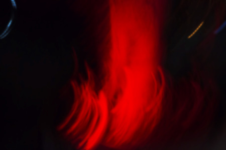 Abstract motion blur effect, shot on a long exposure.の写真素材