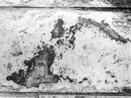 The texture of the old concrete wall. Raw plaster wall background. The wall is made of natural stone...