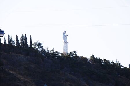 Monument of Kartlis Deda (Mother of a Kartli or Mother of a Georgian). Tbilisi Georgia.