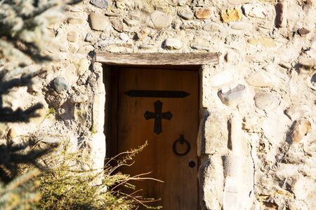 Beautiful view of the Svetitskhoveli Orthodox Cathedral in Mtskheta, Georgia.の写真素材