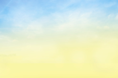 Sunny sky backgroundの写真素材