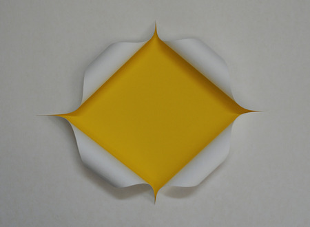 paper frame - cut hole and backgroundの写真素材