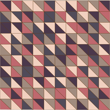 Triangle seamless patternのイラスト素材