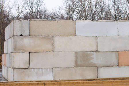 concrete foundation blocks home cement basement material