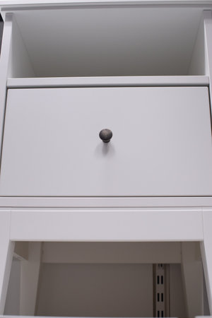 kitchen cabinet handle white modern luxury doorsの写真素材