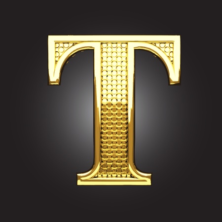 golden figure made in vectorのイラスト素材