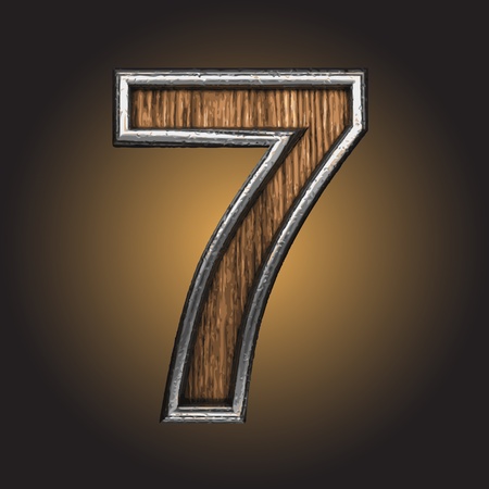 wooden figureのイラスト素材