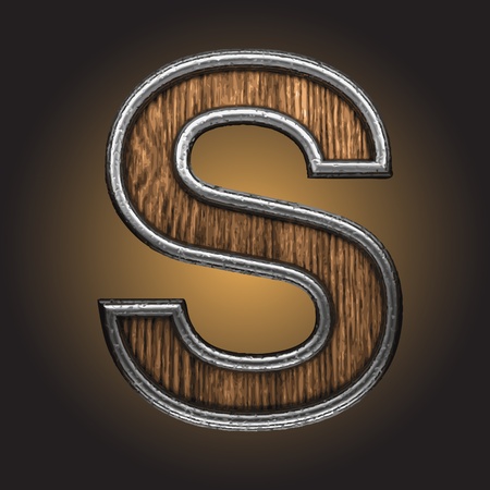 wooden figureのイラスト素材