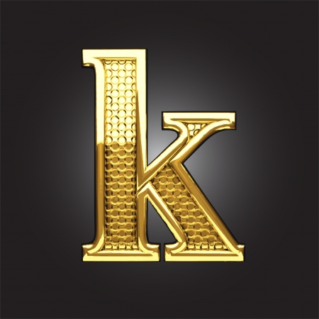 golden figure made in vectorのイラスト素材